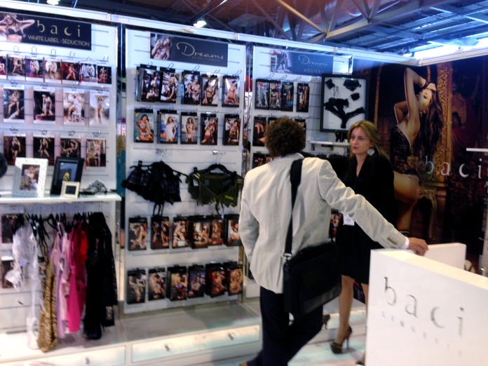 Baci Booth at the 2014 ETO show in Birmingham England